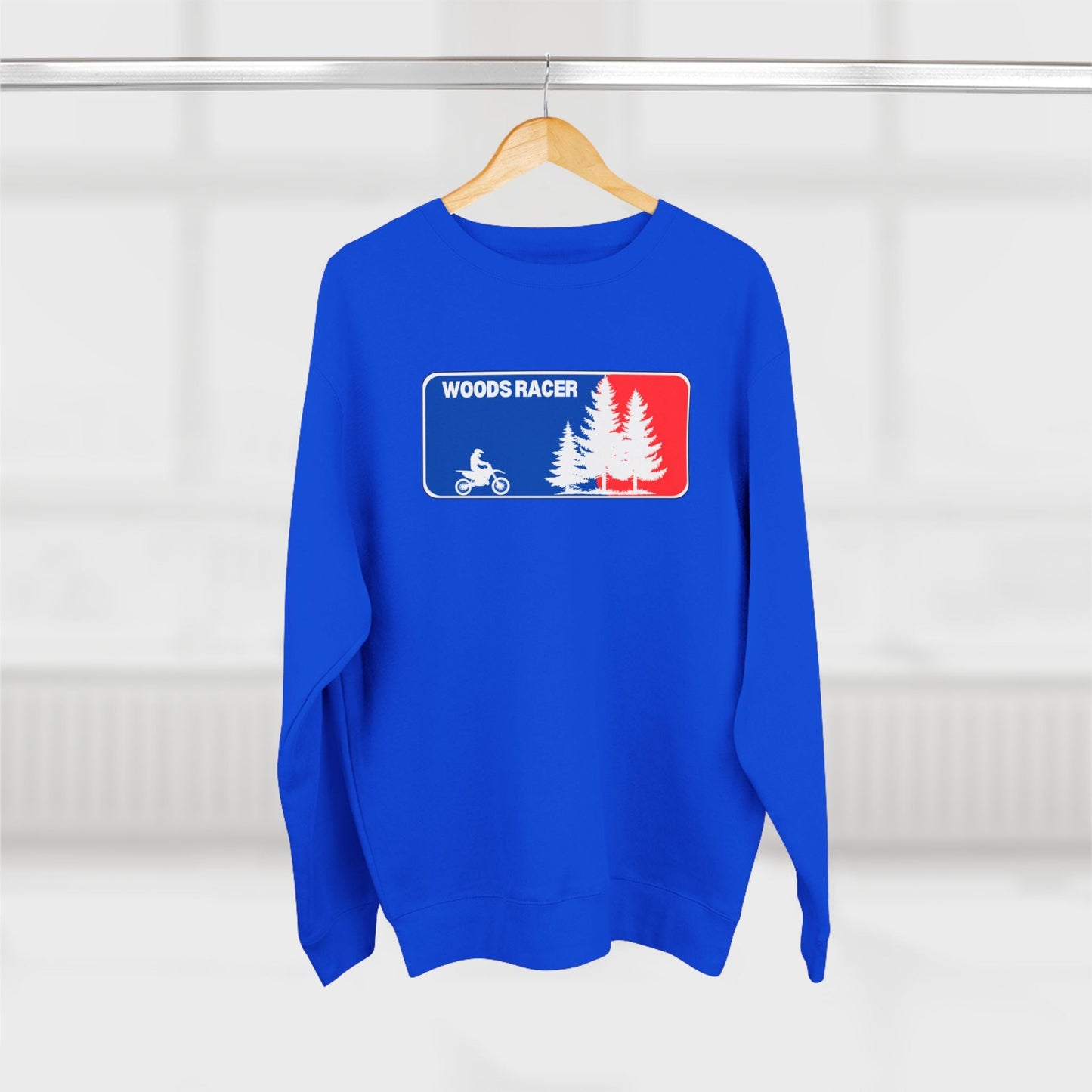 Dirt Bike Offroad Woods Racer Premium Crewneck Sweatshirt