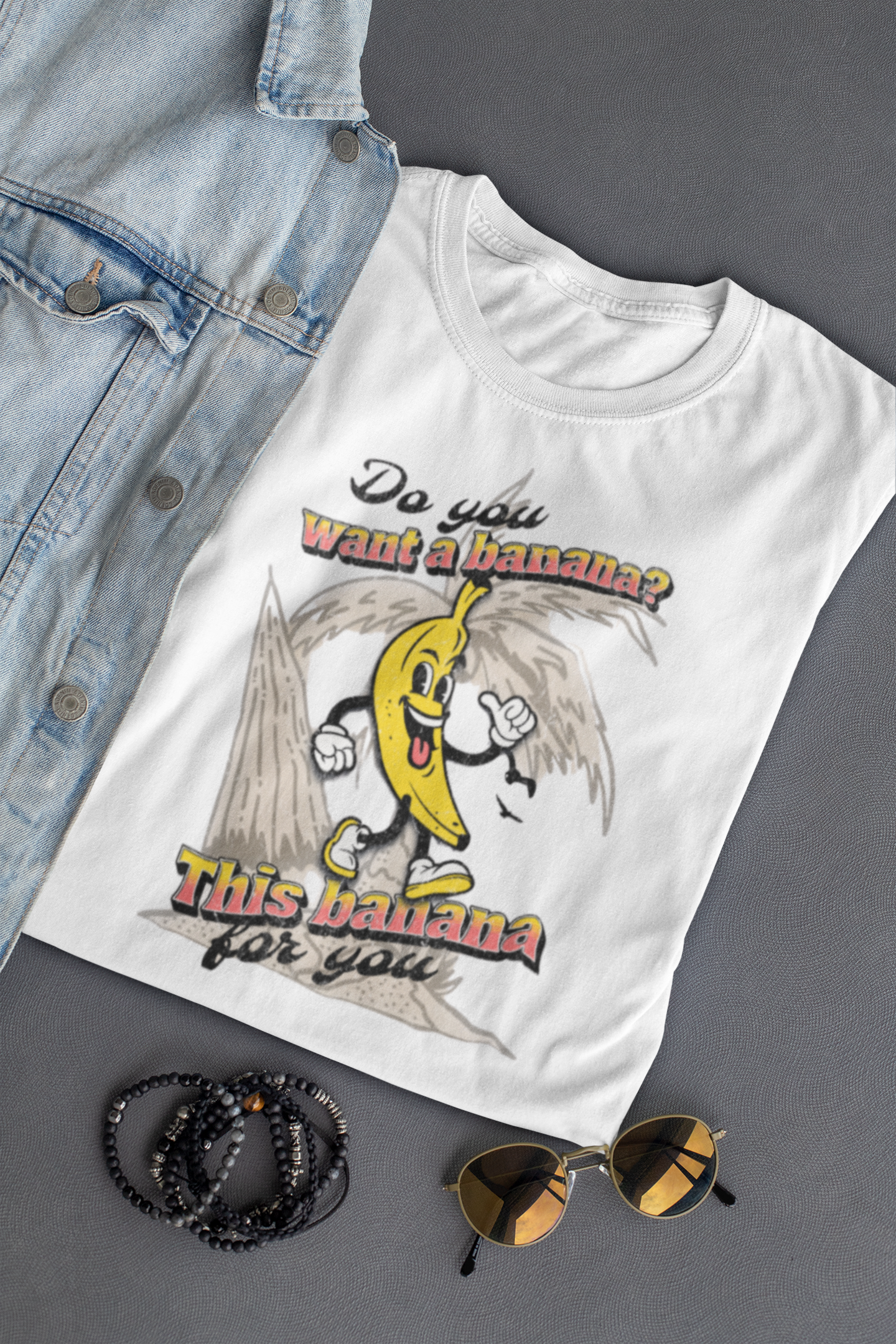 Do You Want a Banana Jersey Short Sleeve Tee