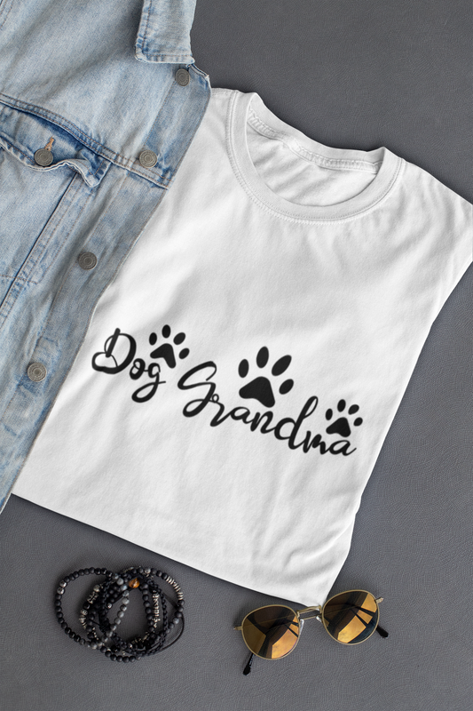 Dog Grandma Jersey Short Sleeve Tee