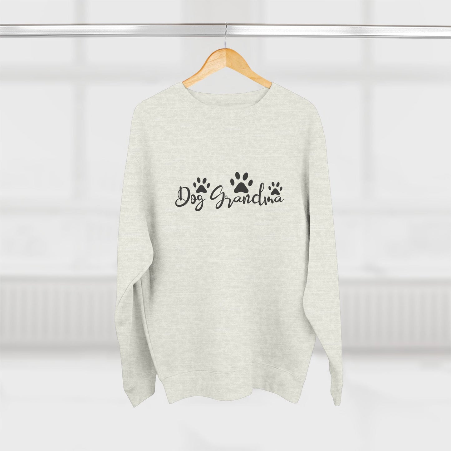 Dog Grandma Premium Crewneck Sweatshirt