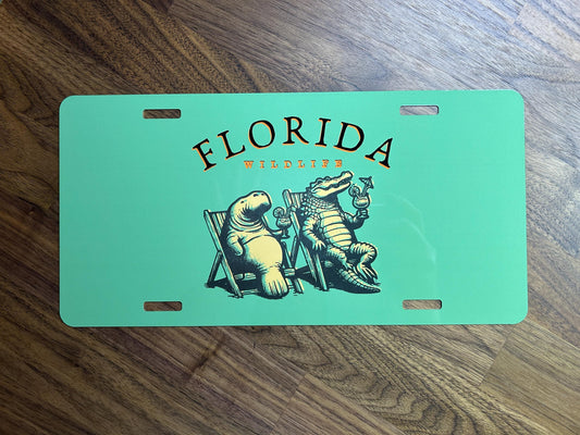 Florida Wildlife Vanity License Plate