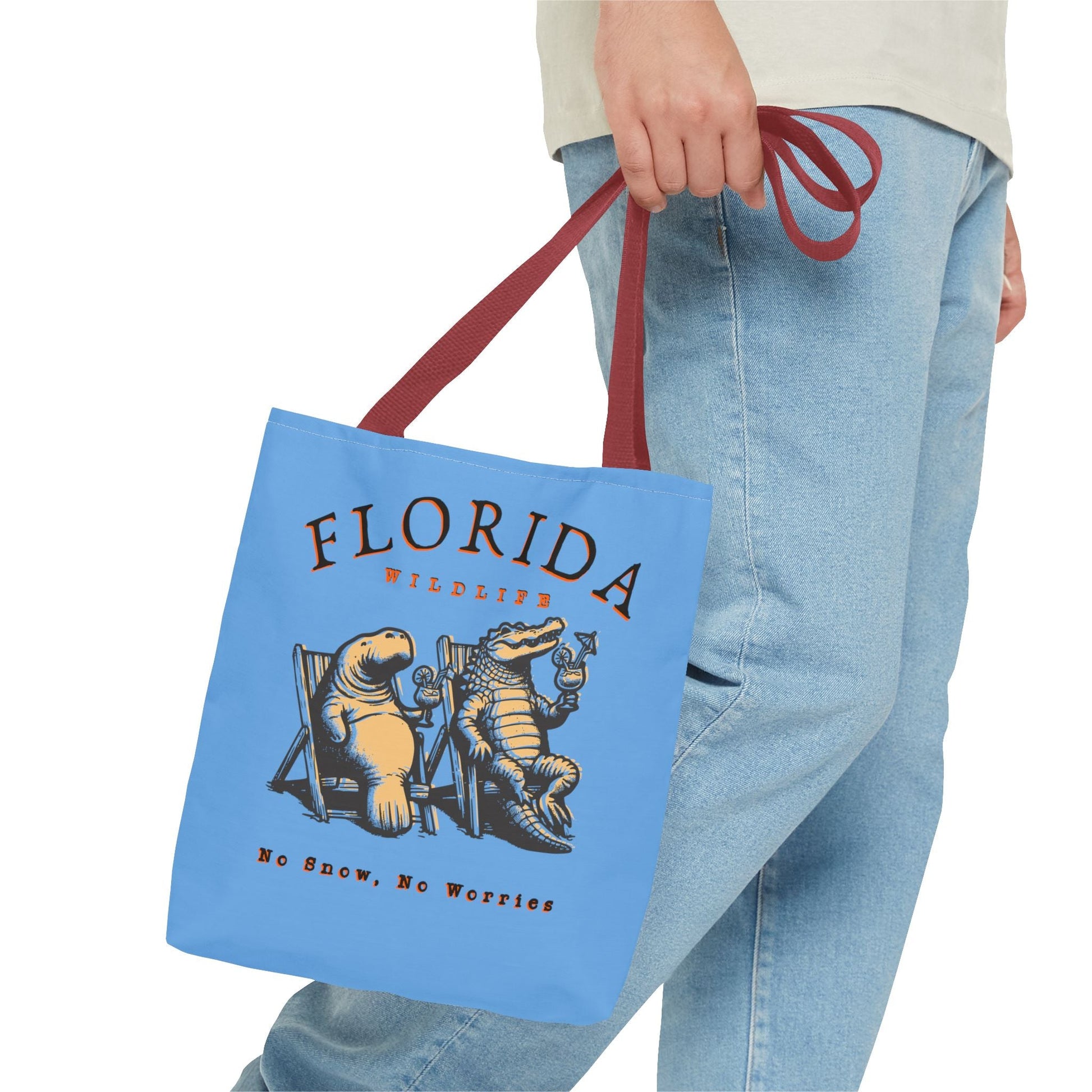 Florida No Snow No Worries Tote Bag