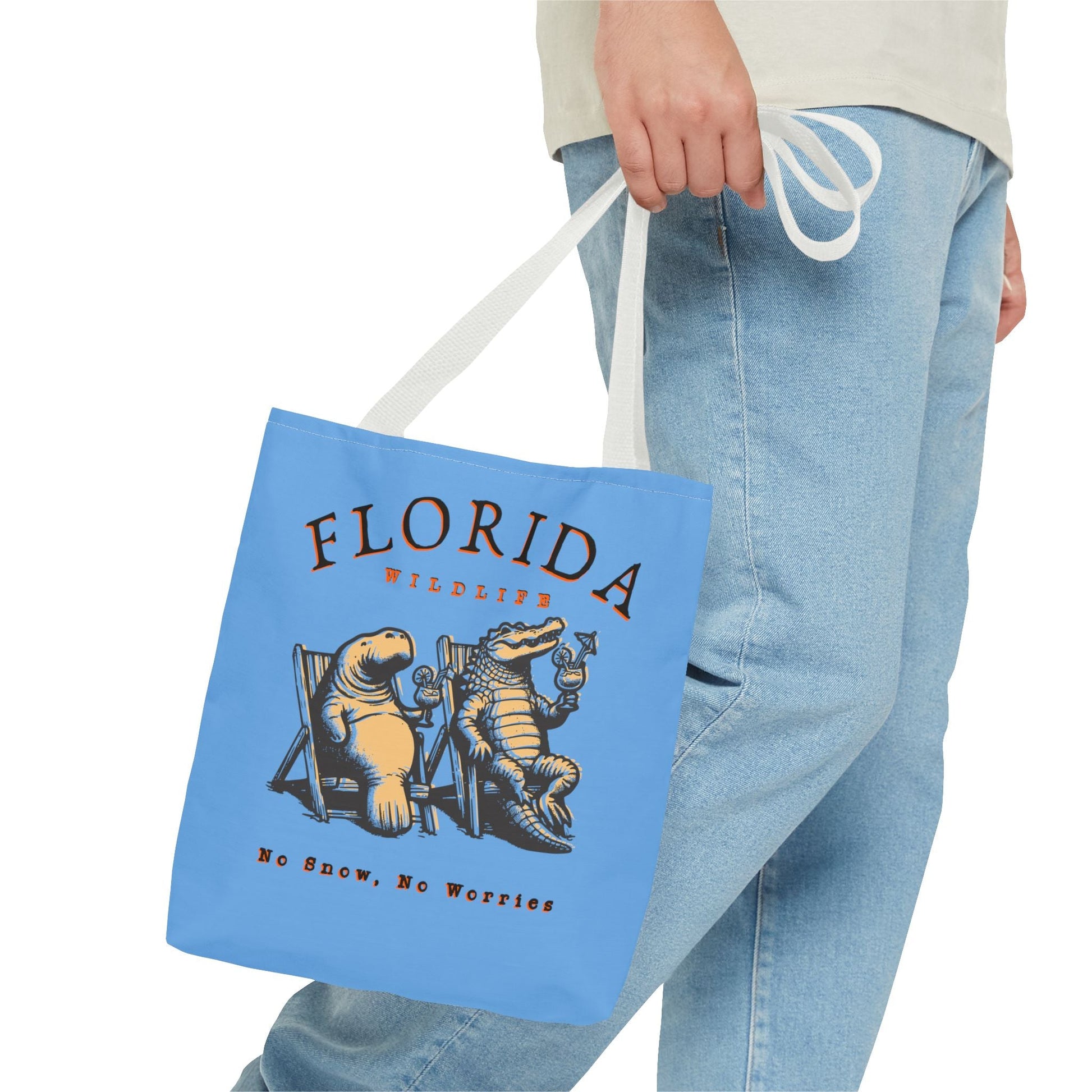 Florida No Snow No Worries Tote Bag