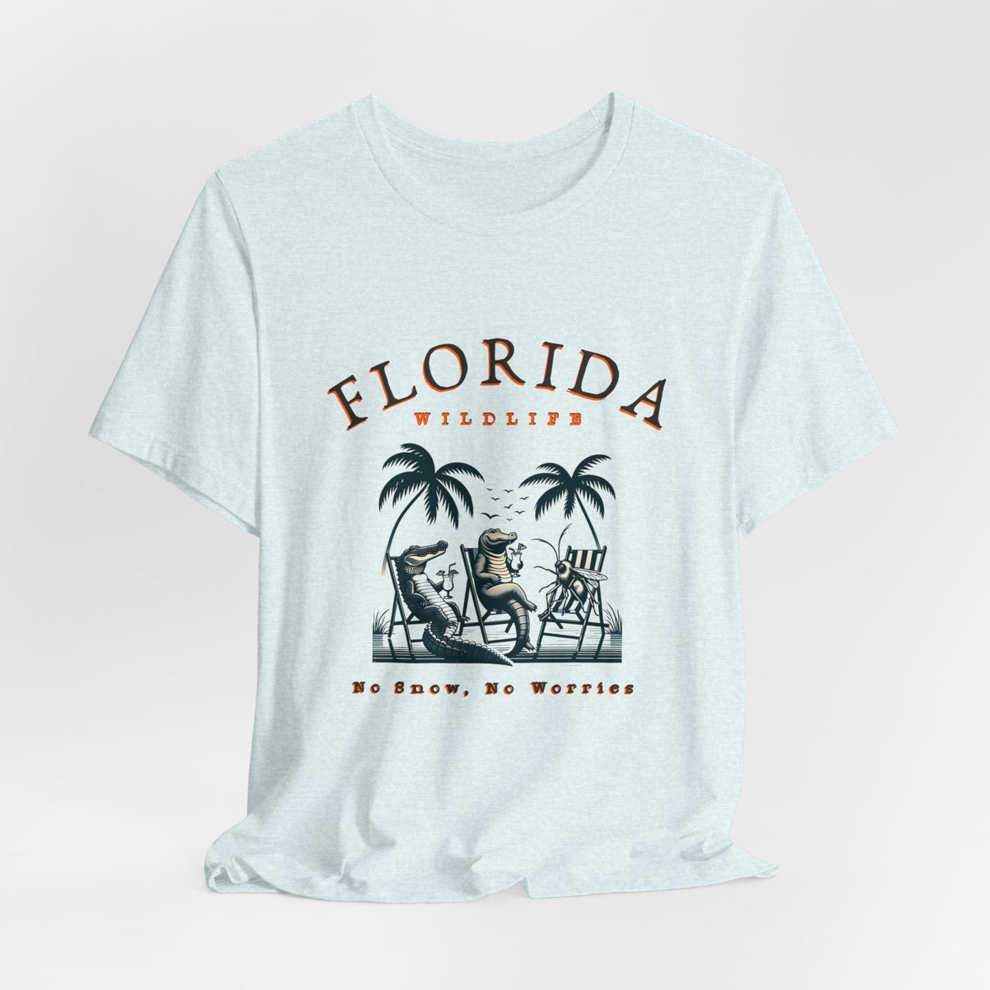 Florida No Snow No Worries v2 Jersey Short Sleeve Tee