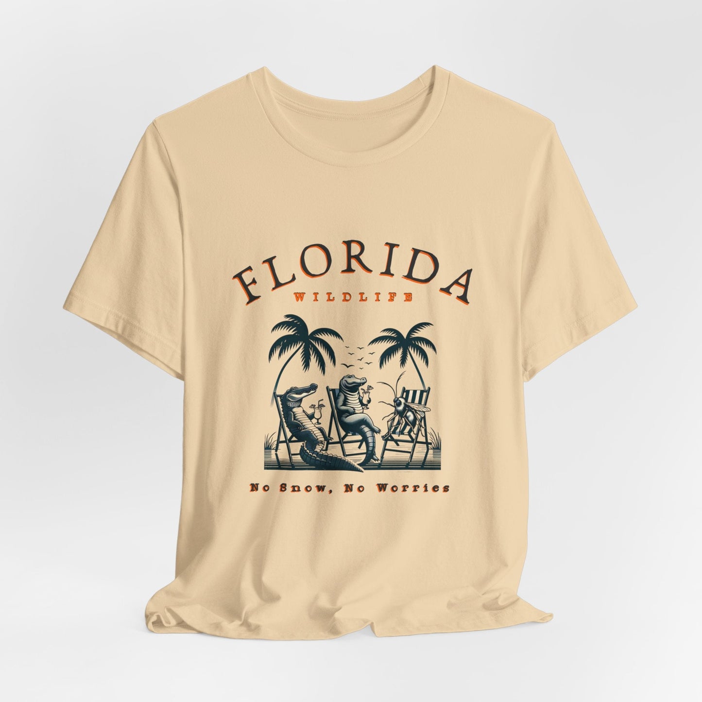 Florida No Snow No Worries v2 Jersey Short Sleeve Tee