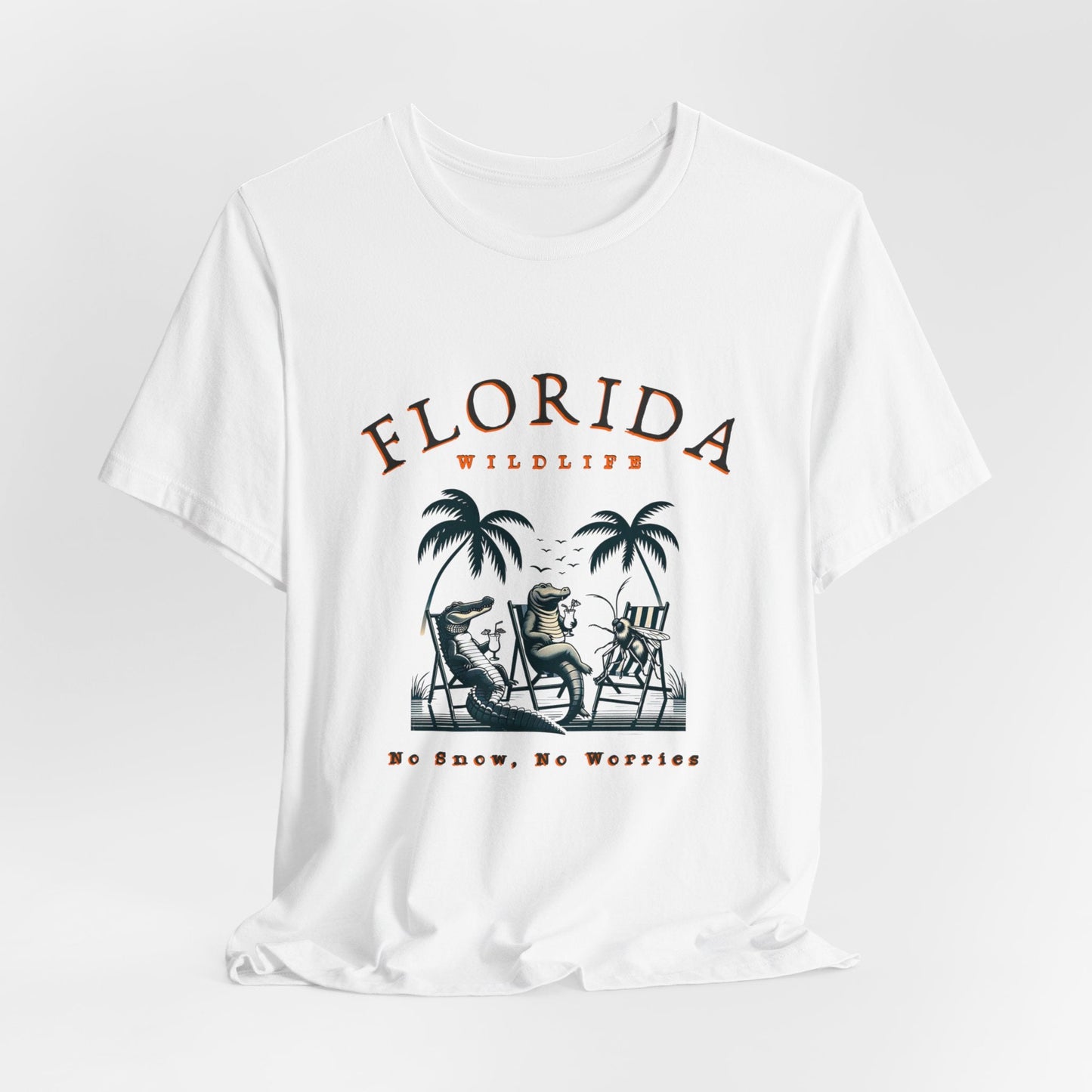 Florida No Snow No Worries v2 Jersey Short Sleeve Tee