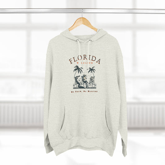 Florida No Snow No Worries v2 Premium Hoodie