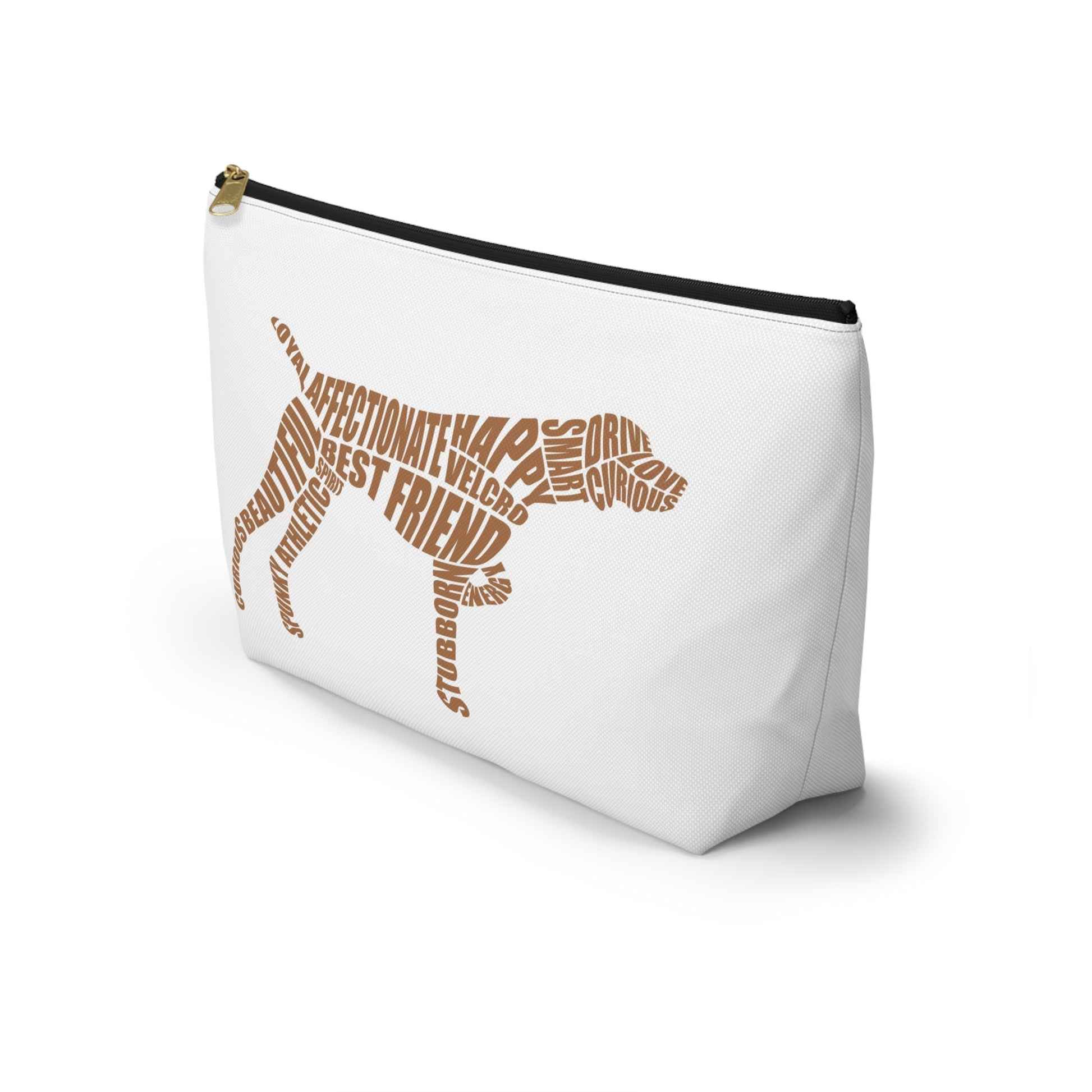 German Shorthaired Pointer GSP Dog Word Art Accessory Pouch