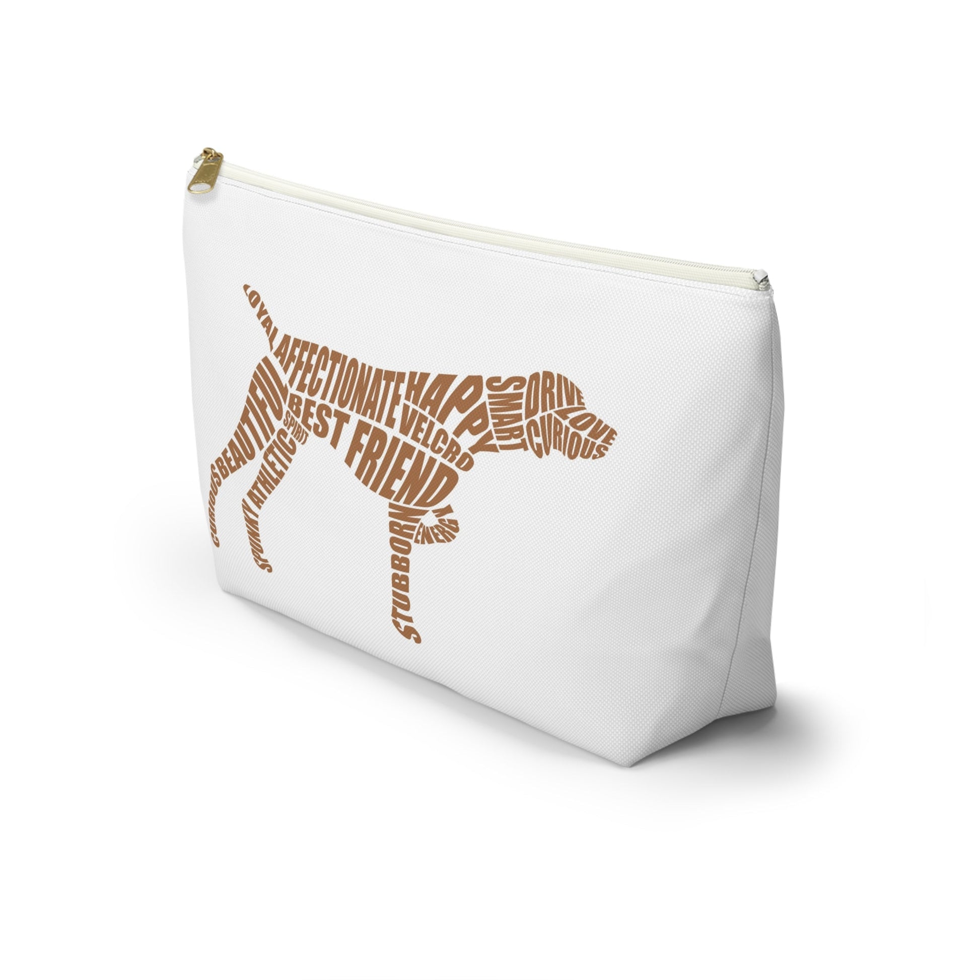 German Shorthaired Pointer GSP Dog Word Art Accessory Pouch