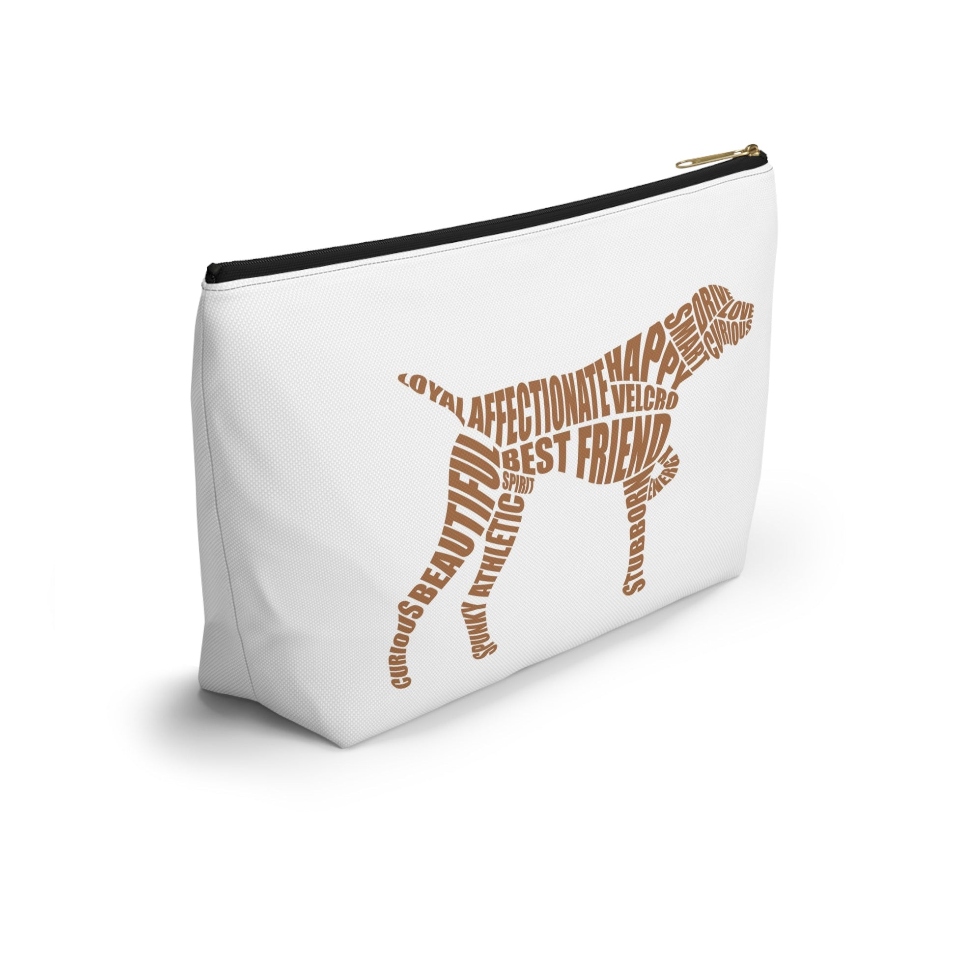 German Shorthaired Pointer GSP Dog Word Art Accessory Pouch