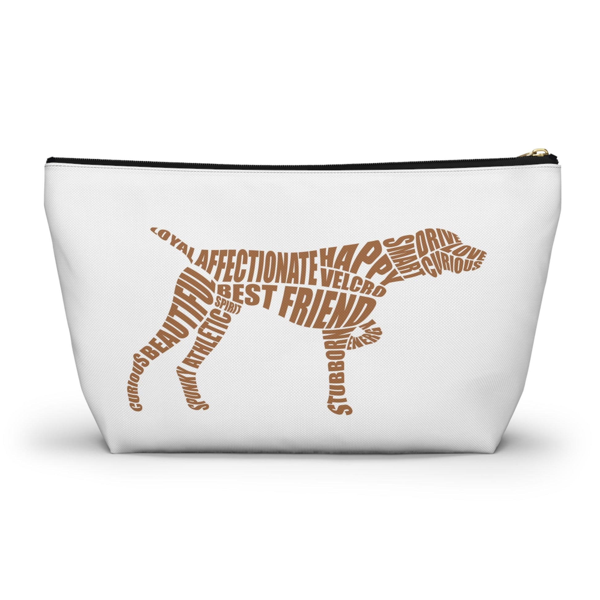 German Shorthaired Pointer GSP Dog Word Art Accessory Pouch