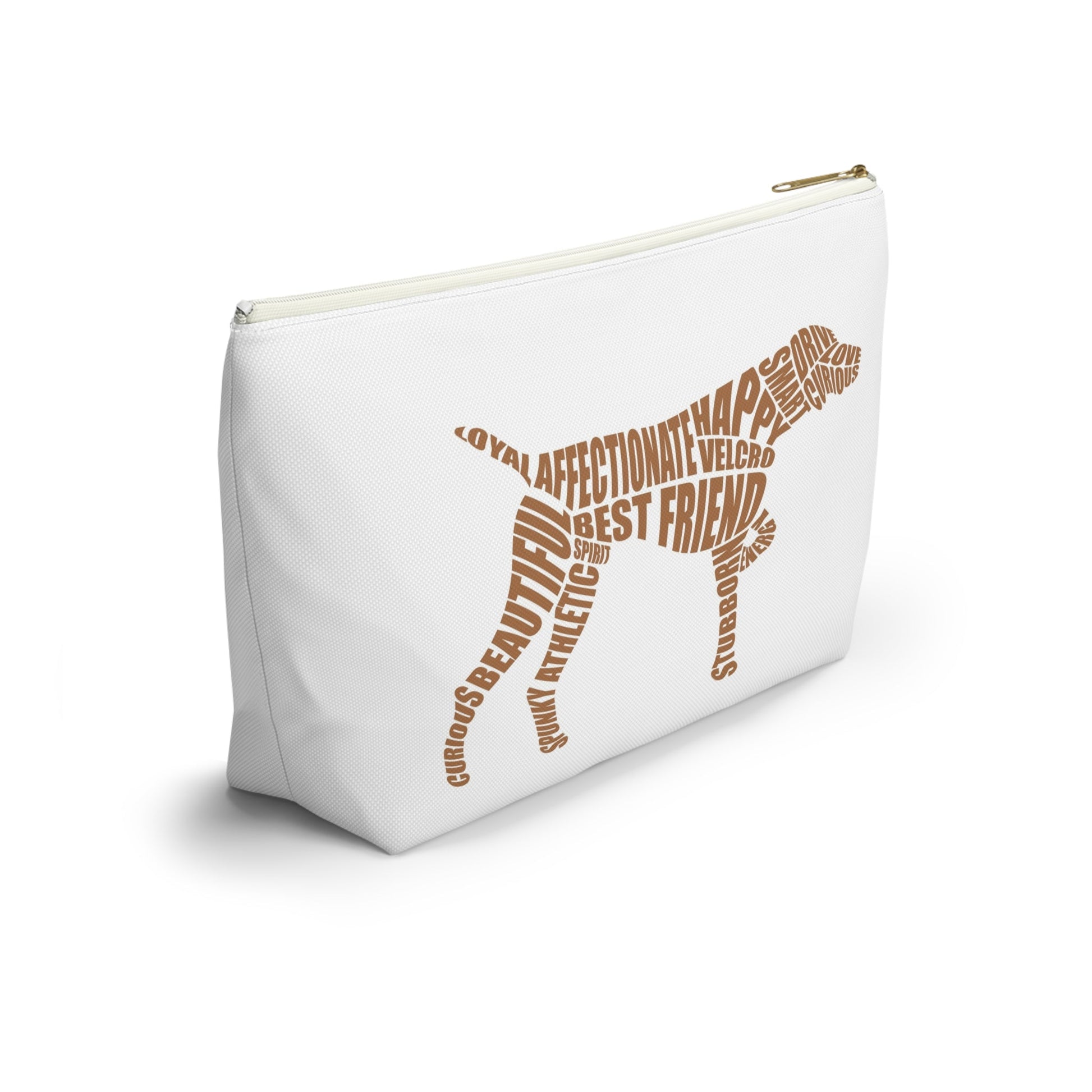 German Shorthaired Pointer GSP Dog Word Art Accessory Pouch