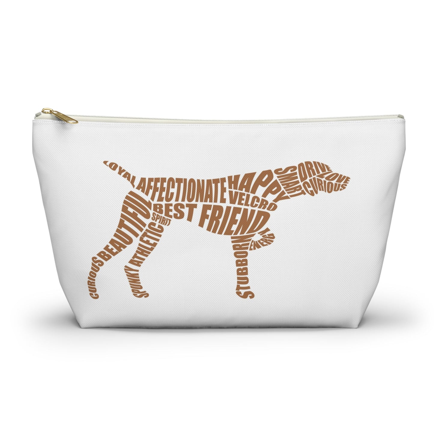 German Shorthaired Pointer GSP Dog Word Art Accessory Pouch