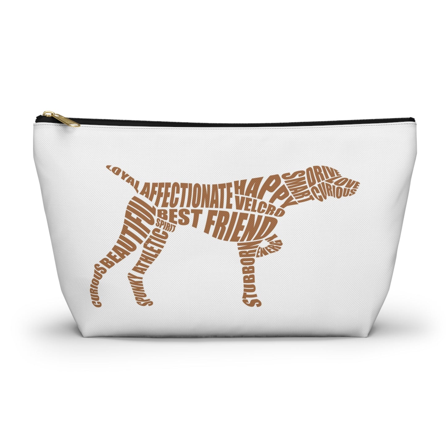 German Shorthaired Pointer GSP Dog Word Art Accessory Pouch