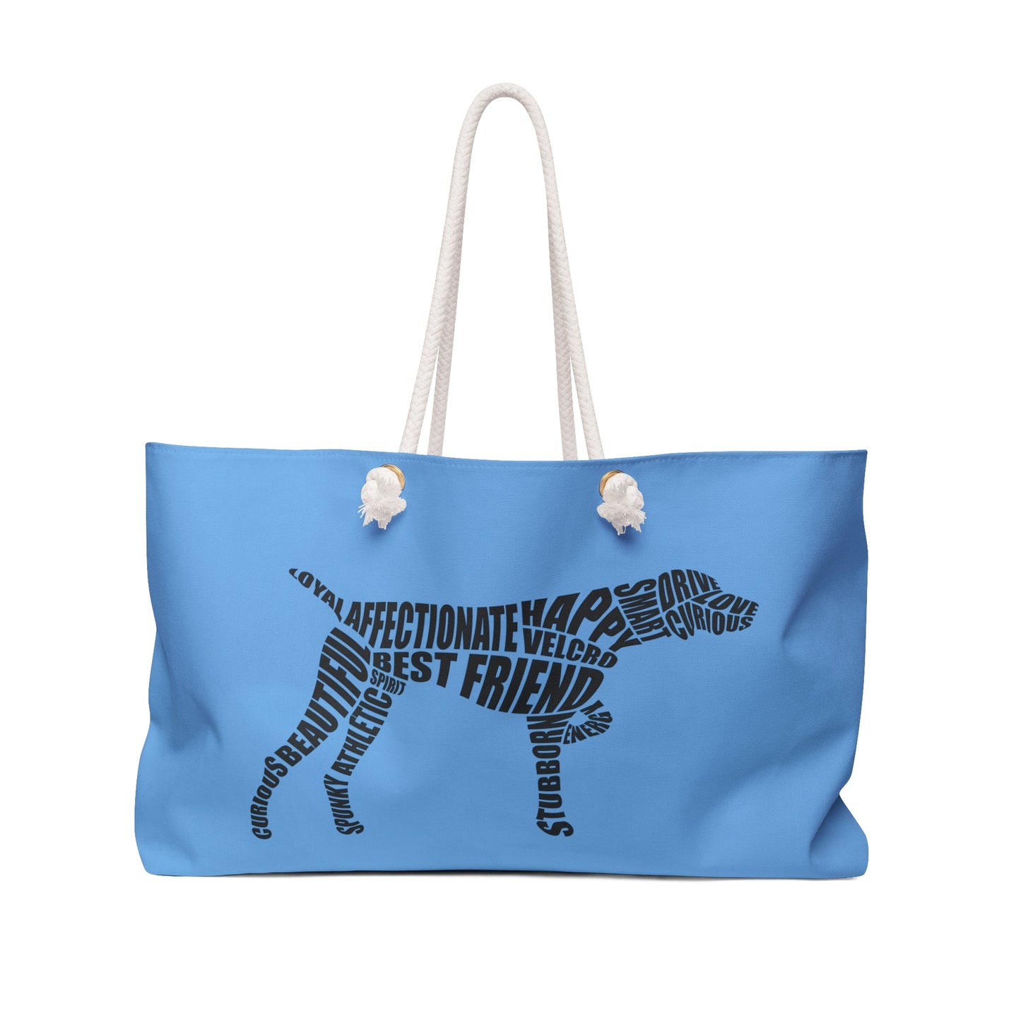 German Shorthaired Pointer GSP Dog Word Art Weekender Bag