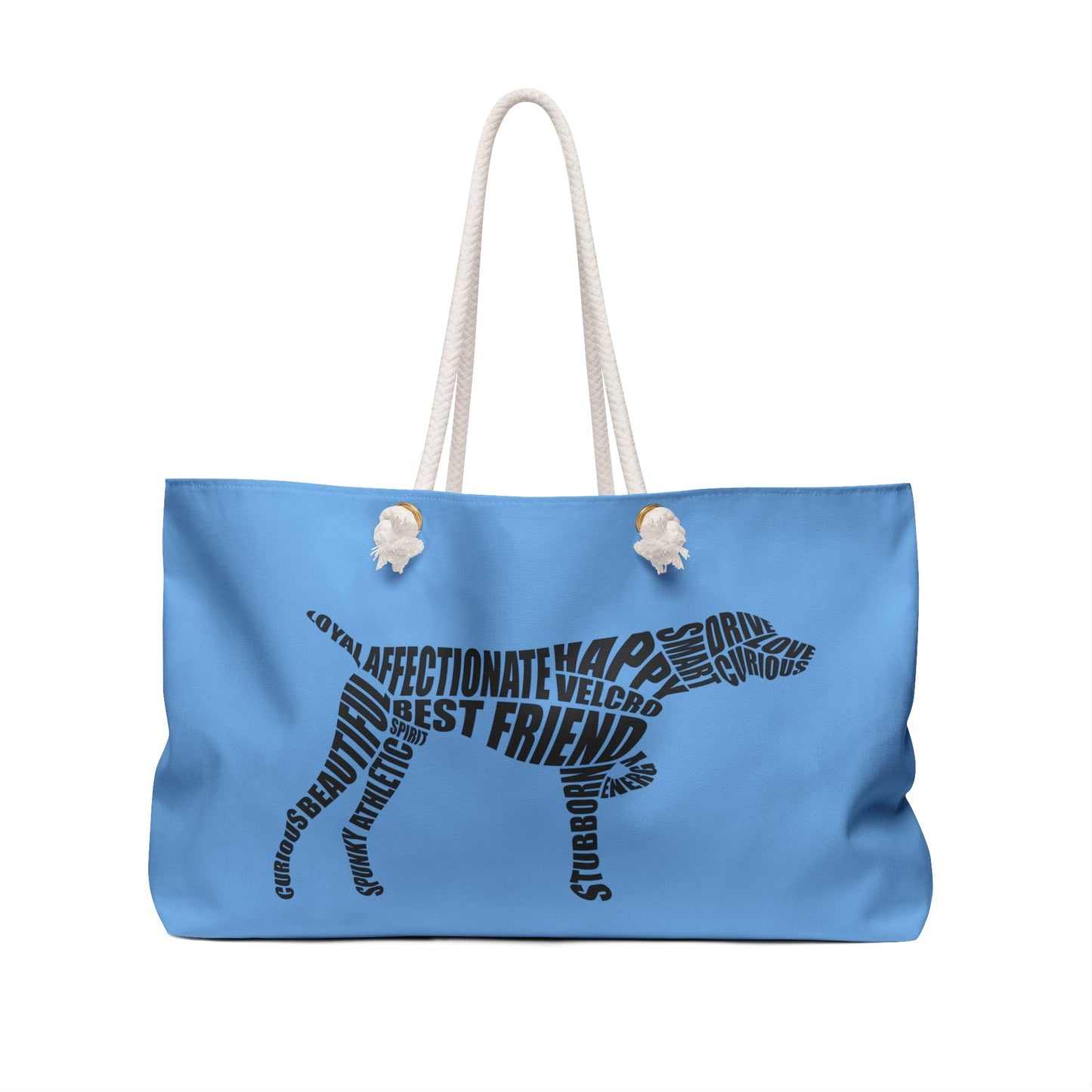 German Shorthaired Pointer GSP Dog Word Art Weekender Bag