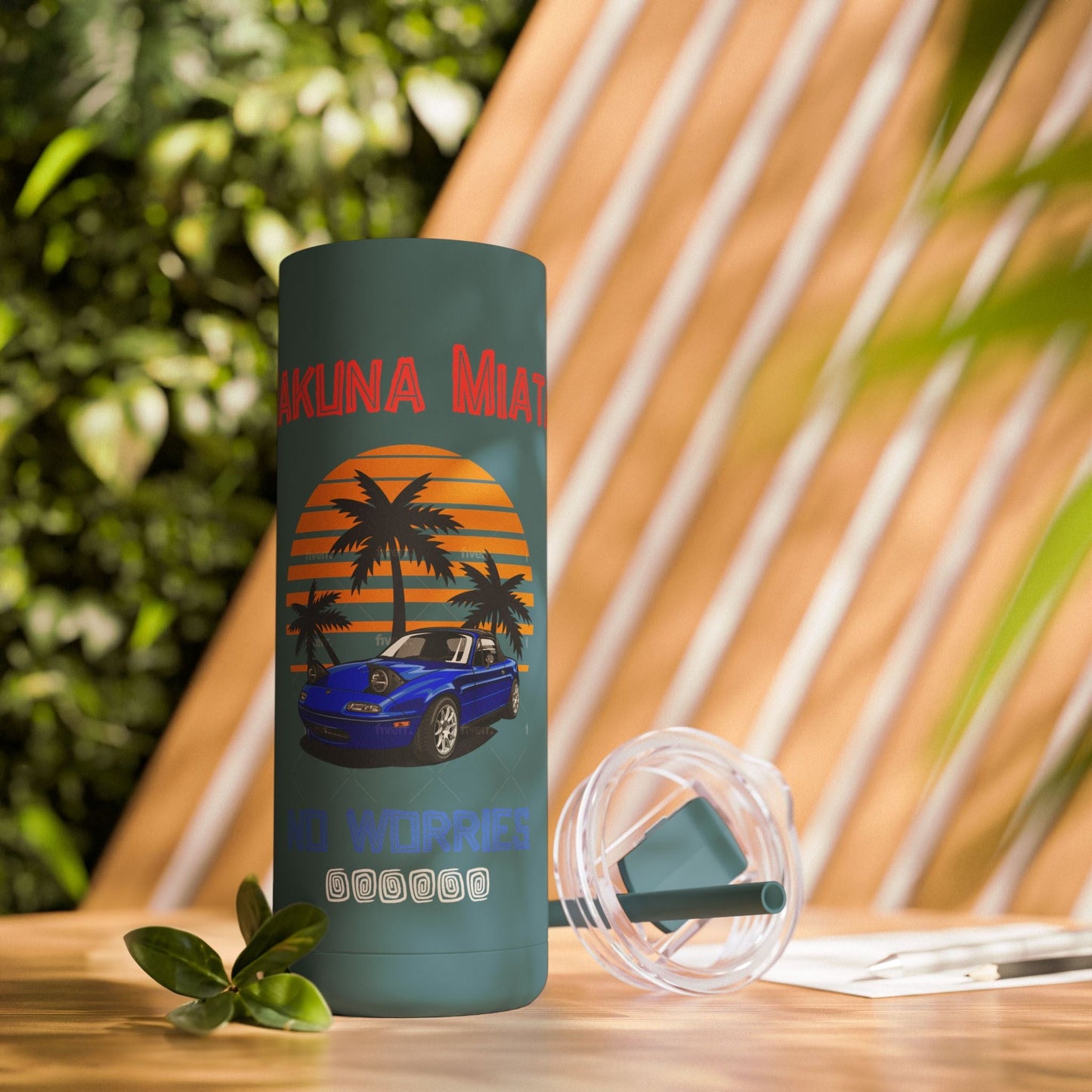 Hakuna Miata 20oz Skinny Tumbler