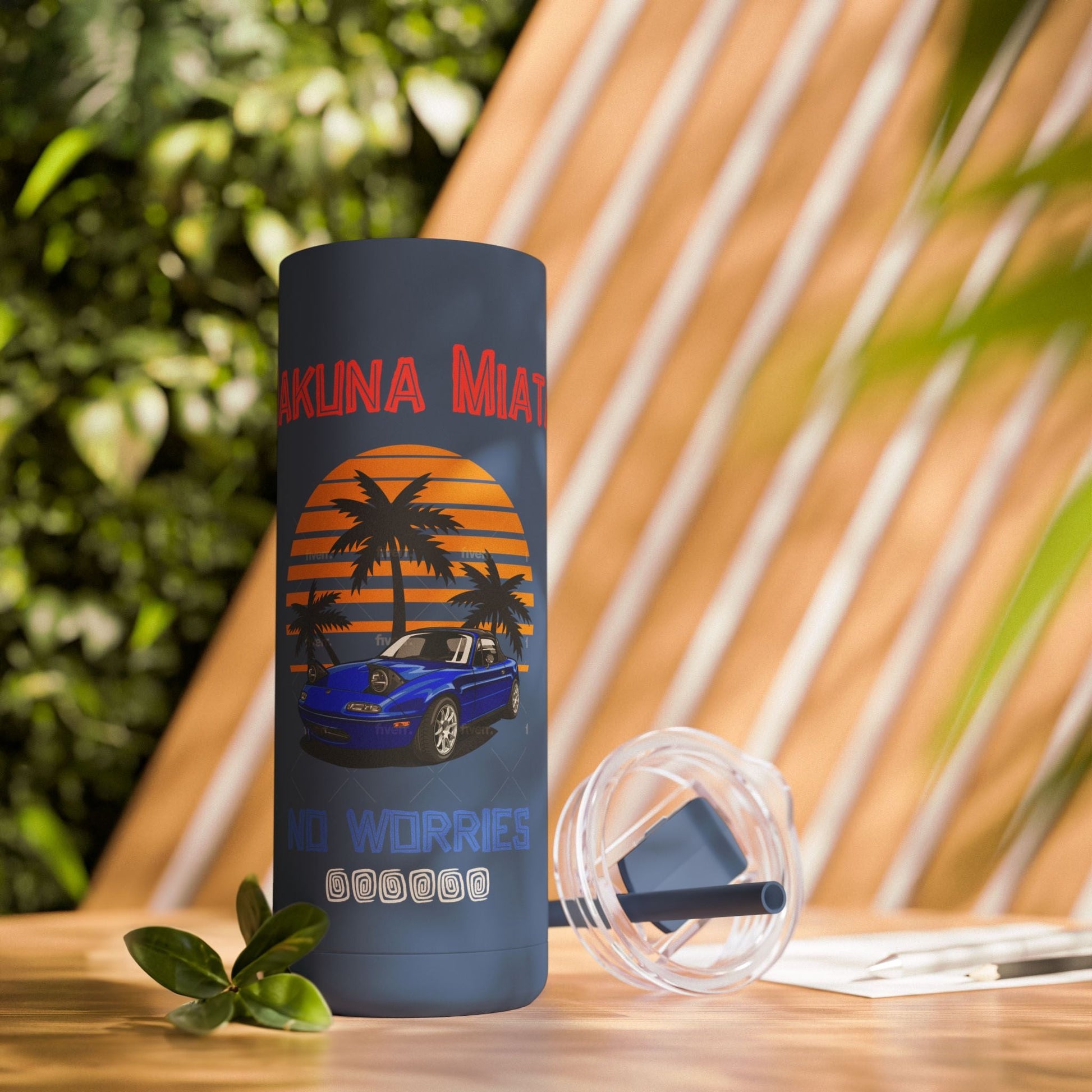 Hakuna Miata 20oz Skinny Tumbler