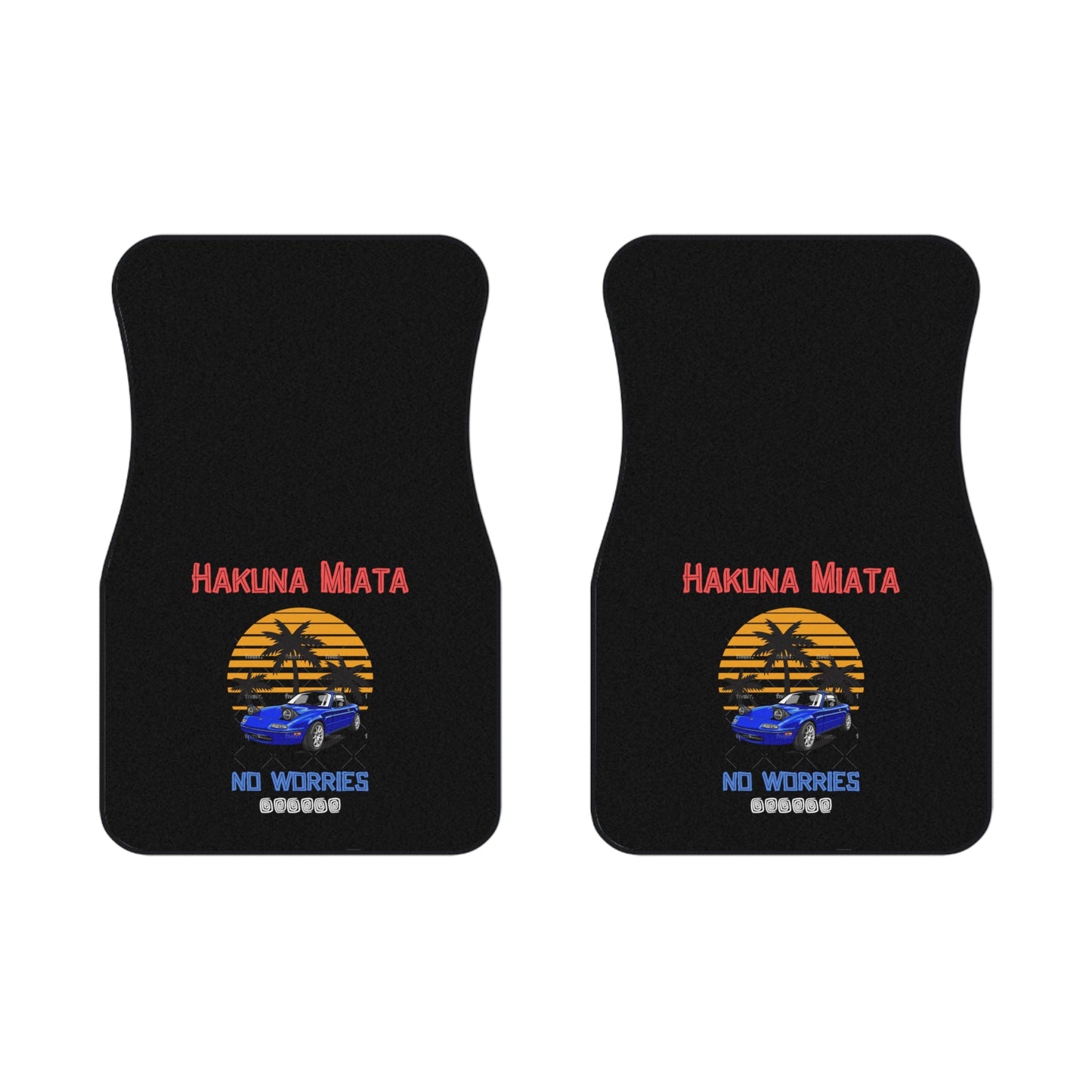 Hakuna Miata Car Floor Mats (set of 2)