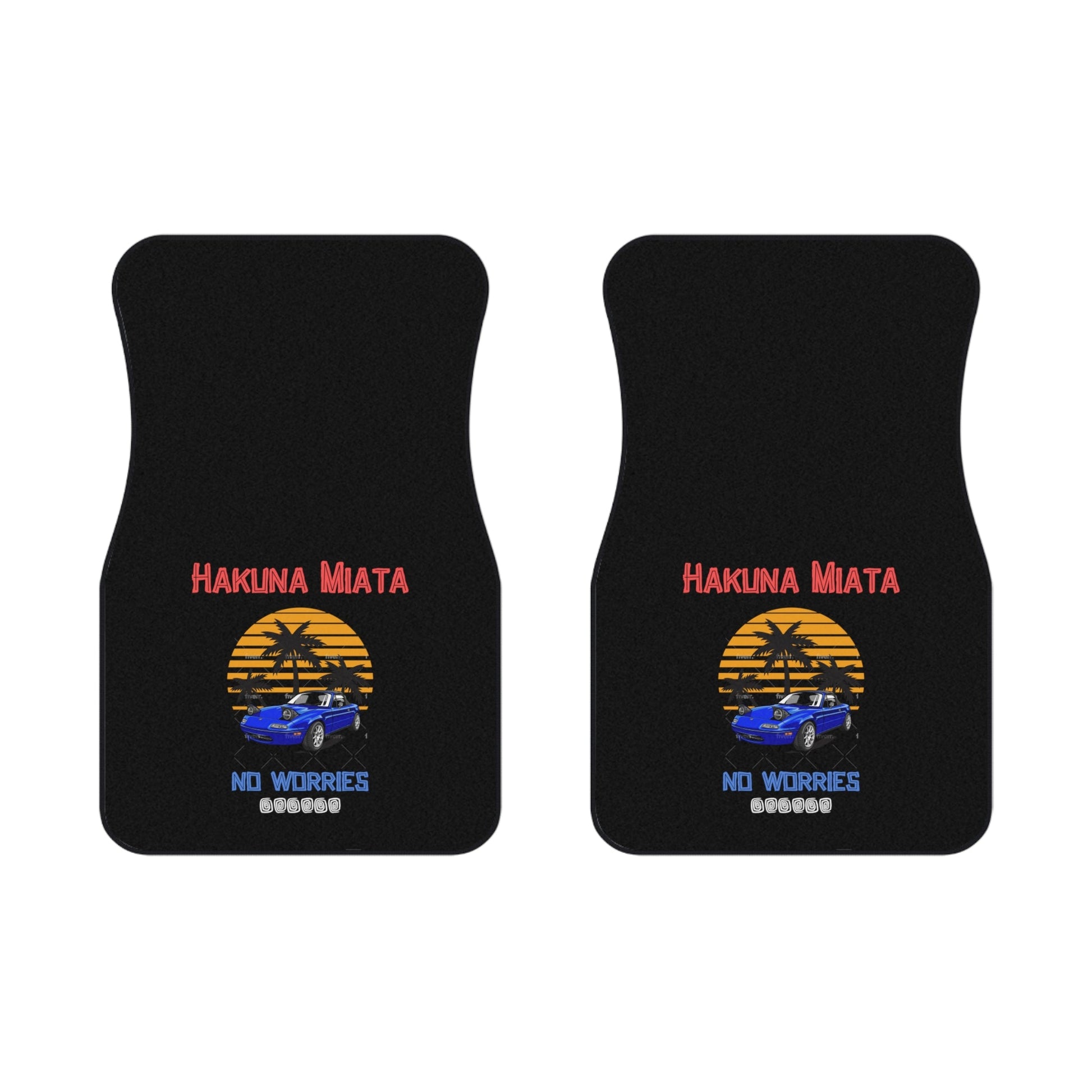 Hakuna Miata Car Floor Mats (set of 2)