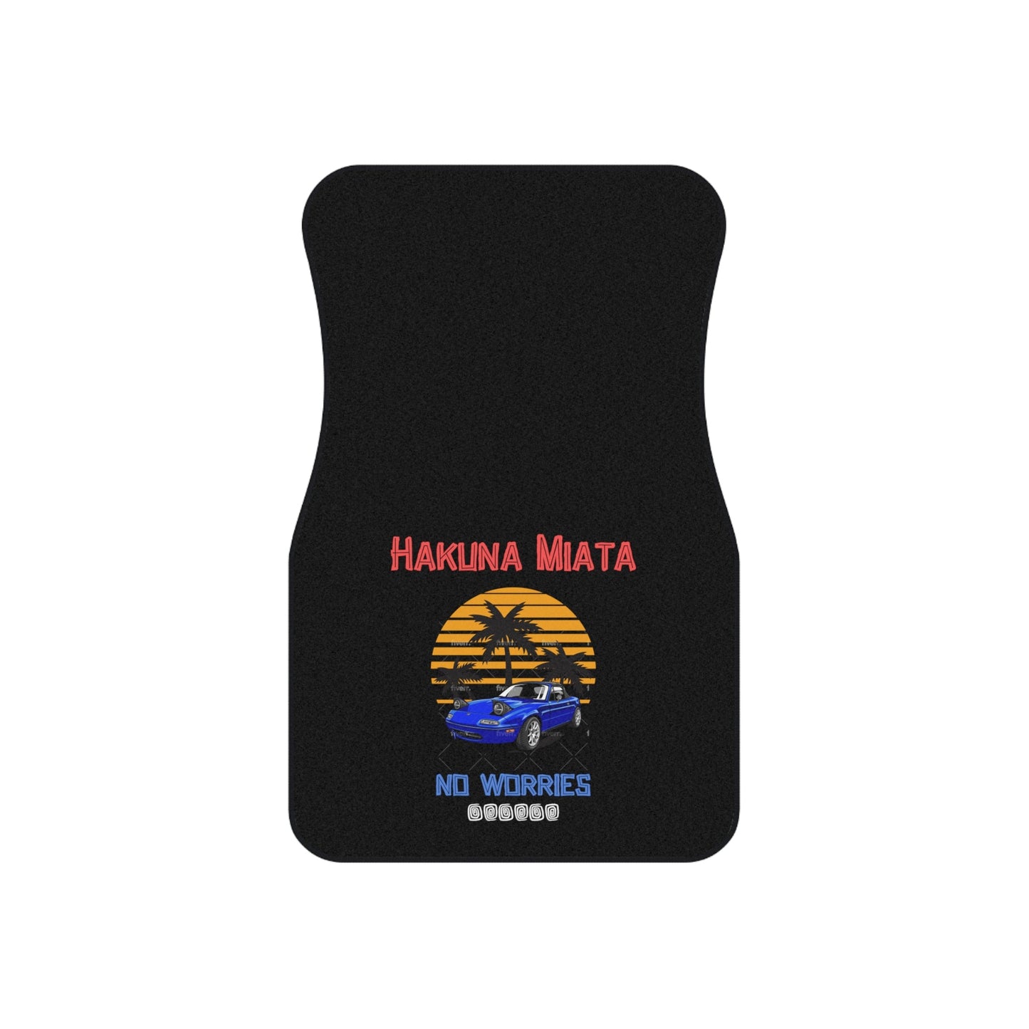 Hakuna Miata Car Floor Mats (set of 2)