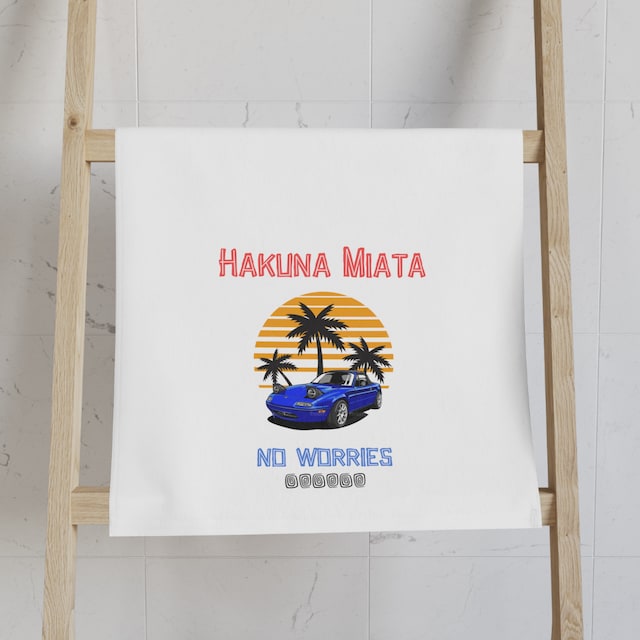 Hakuna Miata Decorative Hand Towel