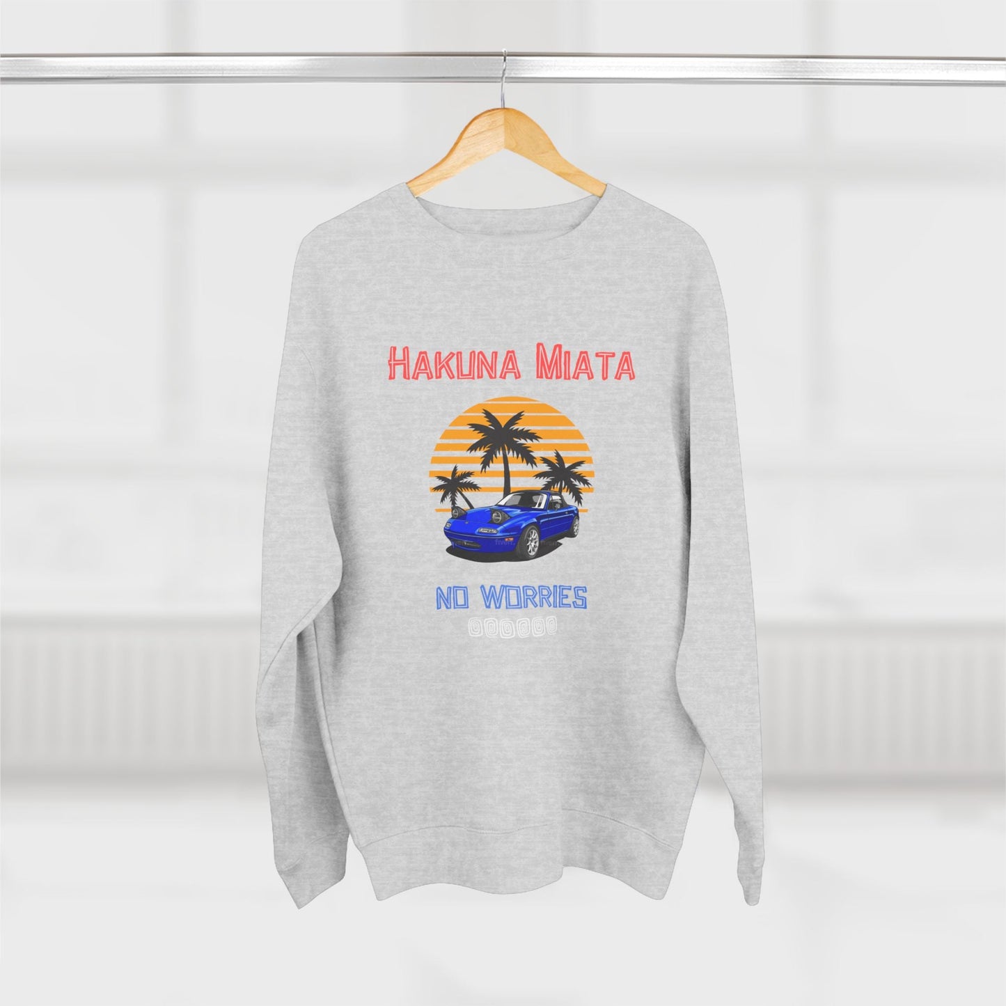 Hakuna Miata Premium Crewneck Sweatshirt