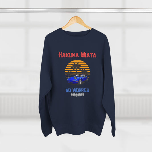 Hakuna Miata Premium Crewneck Sweatshirt