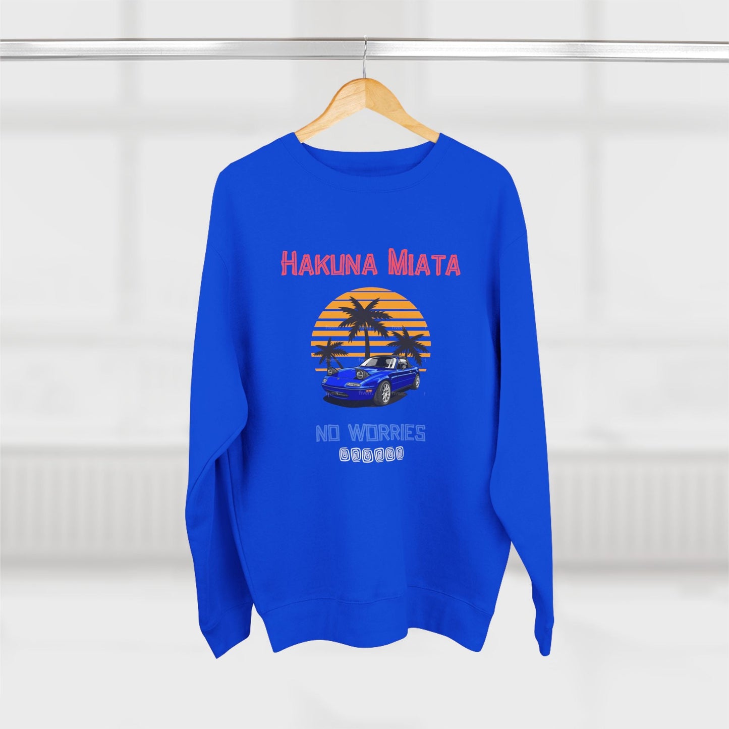 Hakuna Miata Premium Crewneck Sweatshirt