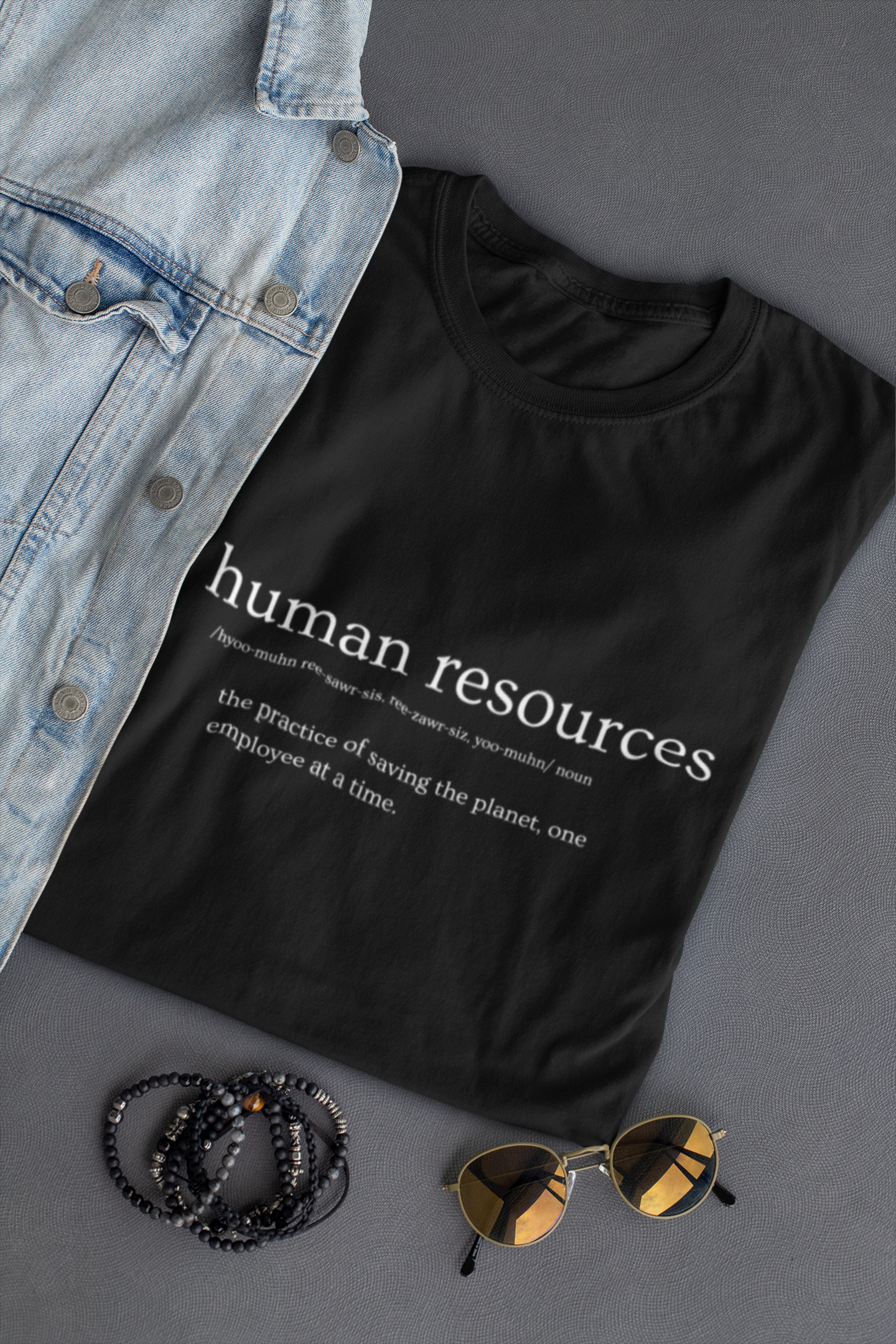 Human Resources HR Defined Jersey Short Sleeve Tee