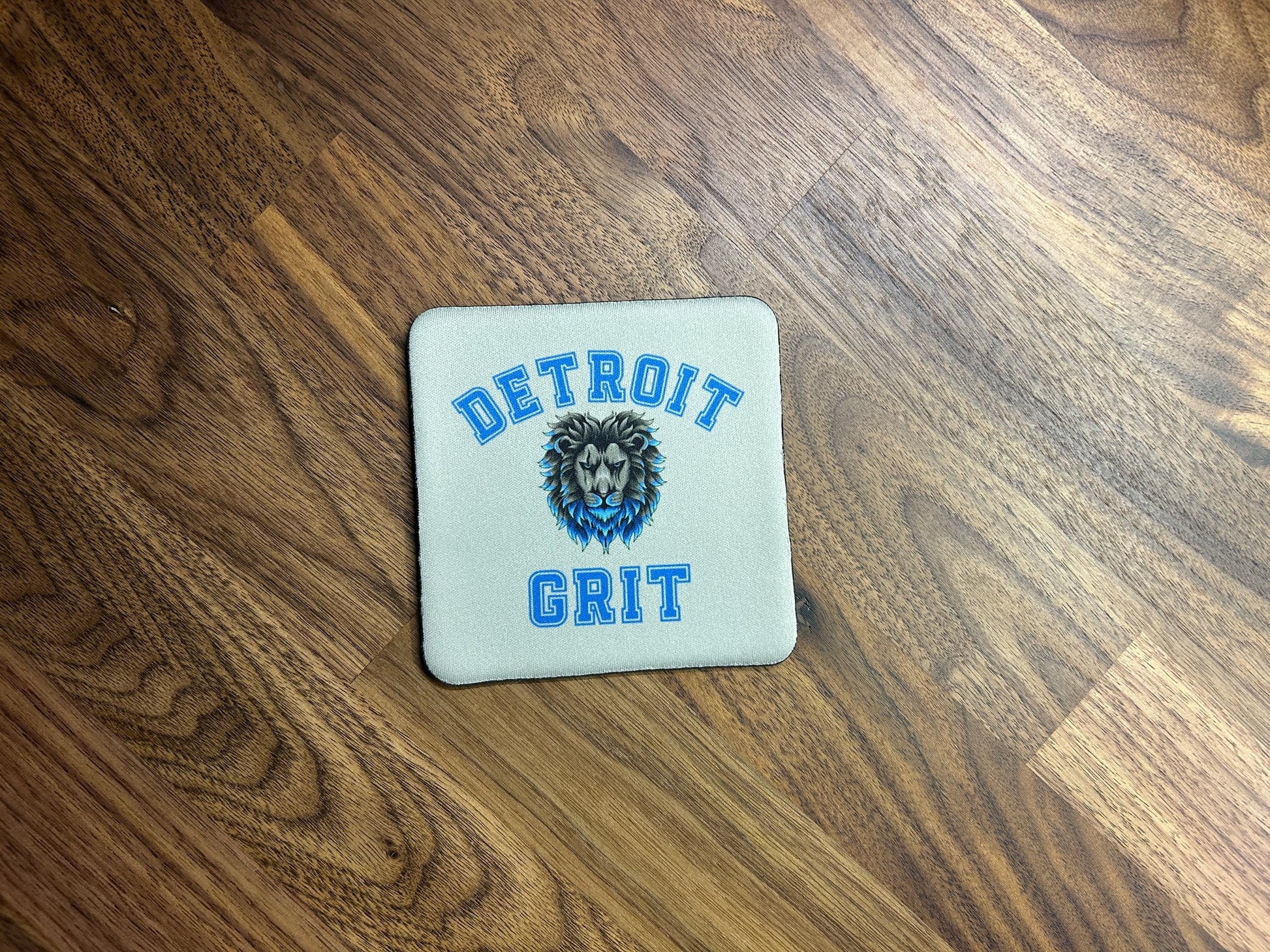 Detroit Lions Grit Neoprene Coasters