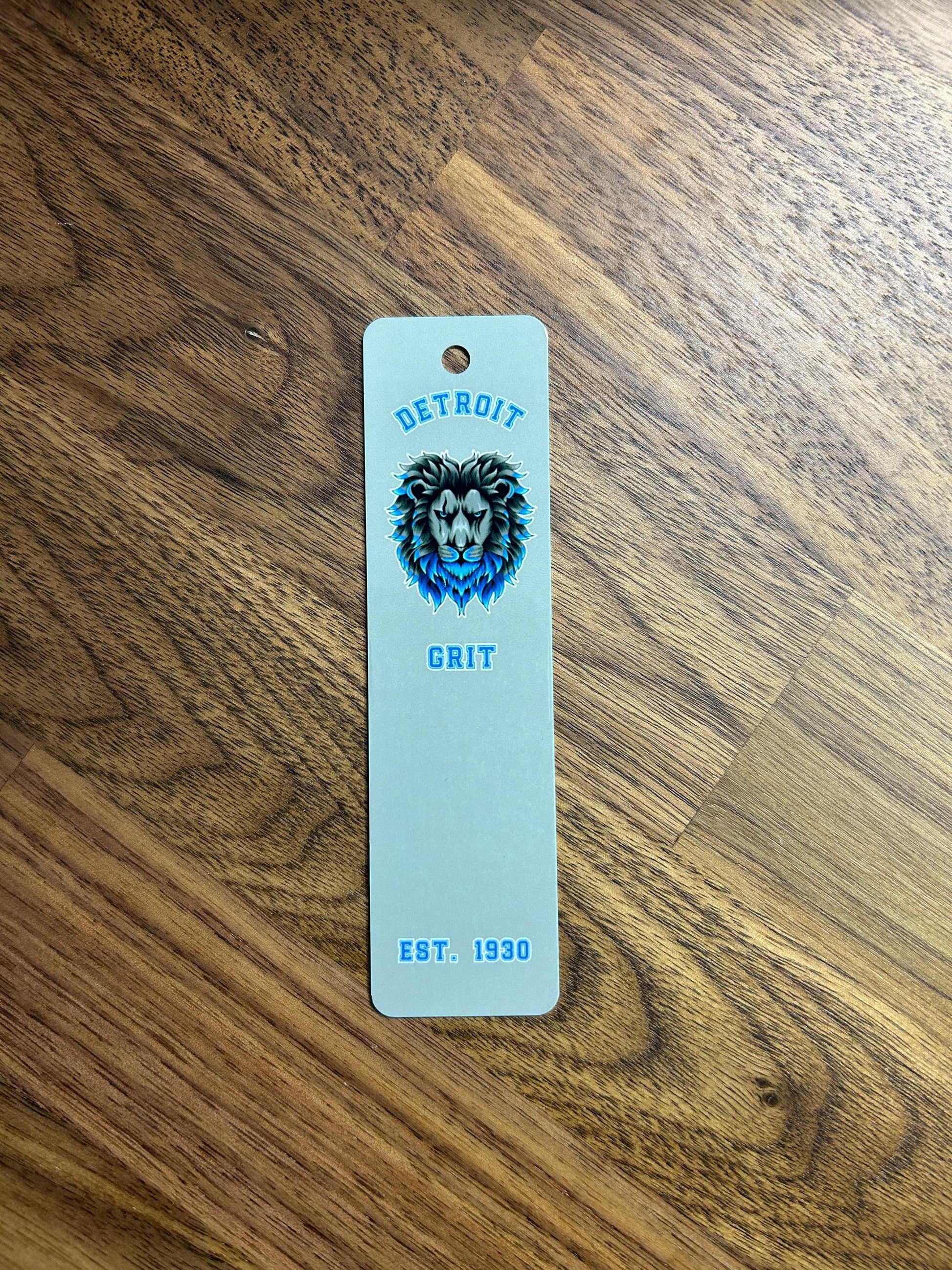 Detroit Lions Grit Aluminum Bookmark