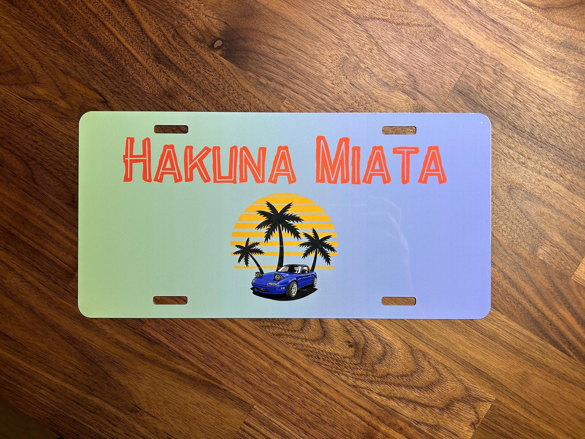 Hakuna Miata Vanity License Plate