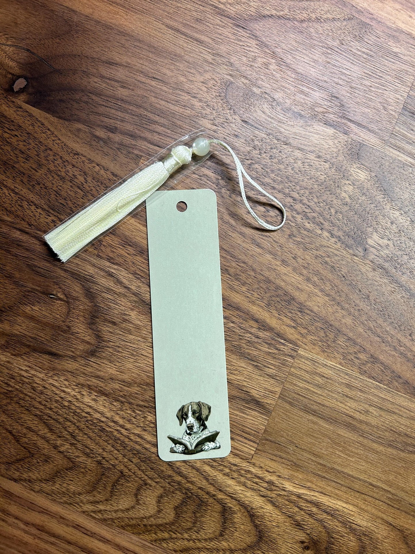 German Shorthaired Pointer GSP Dog Aluminum Bookmark