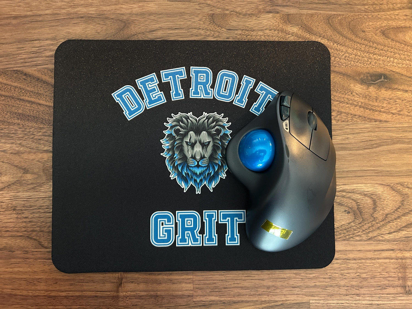 Detroit Lions Grit v2 Mouse Pad