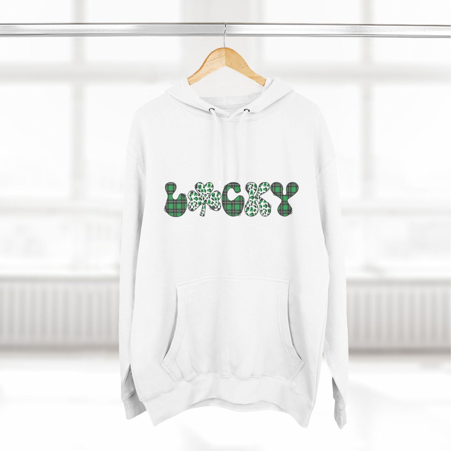 Irish and Lucky Premium Fleece Hoodie