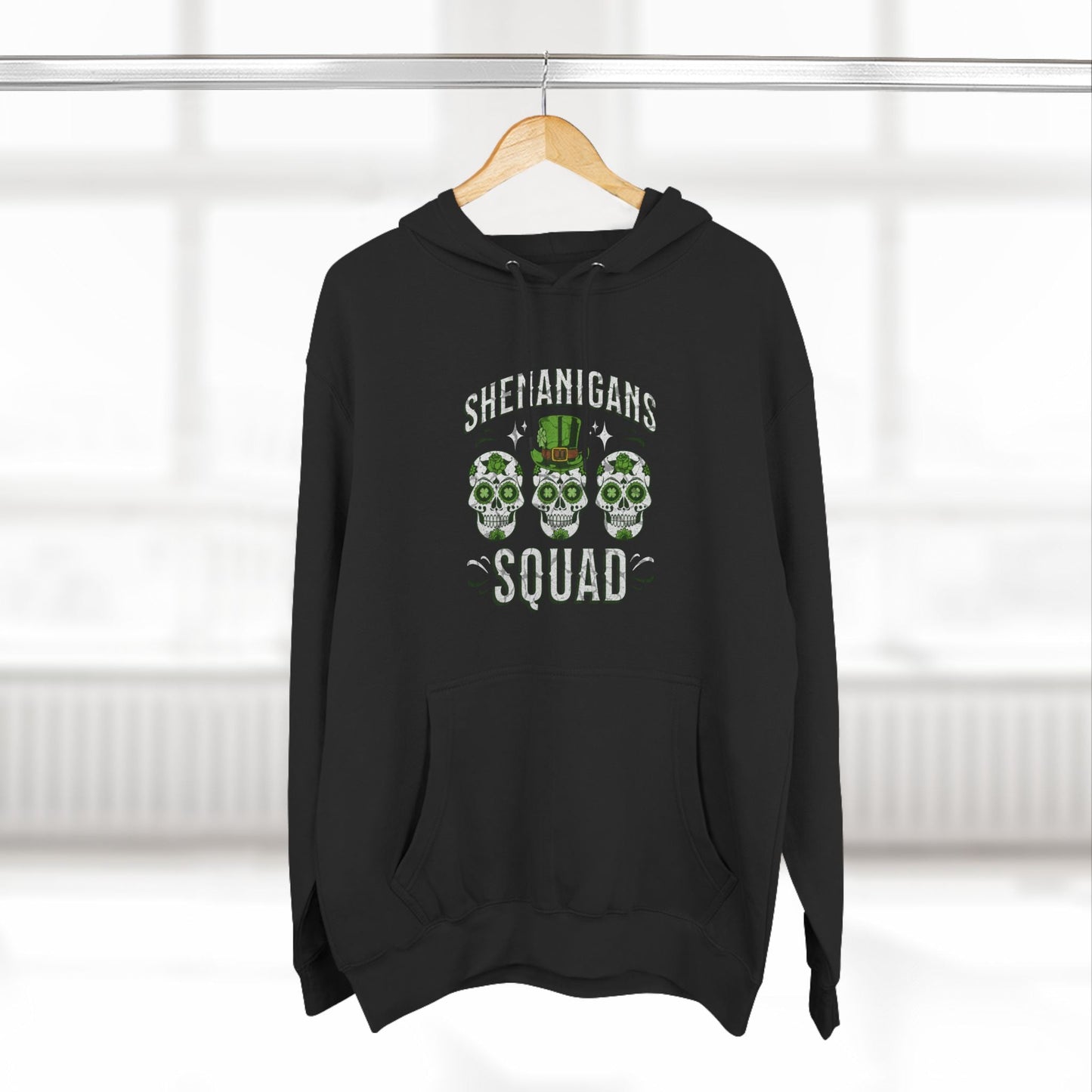 Irish Shenanigans Squad Premium Fleece Hoodie