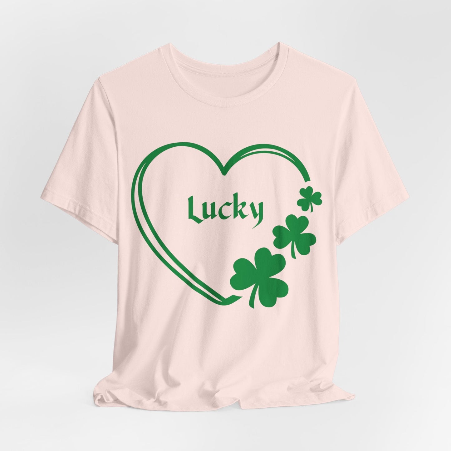 Lucky Irish Heart Jersey Short Sleeve Tee