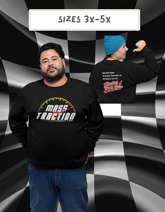 Mass Traction and RTG Crewneck Sweatshirt (3XL-5XL)