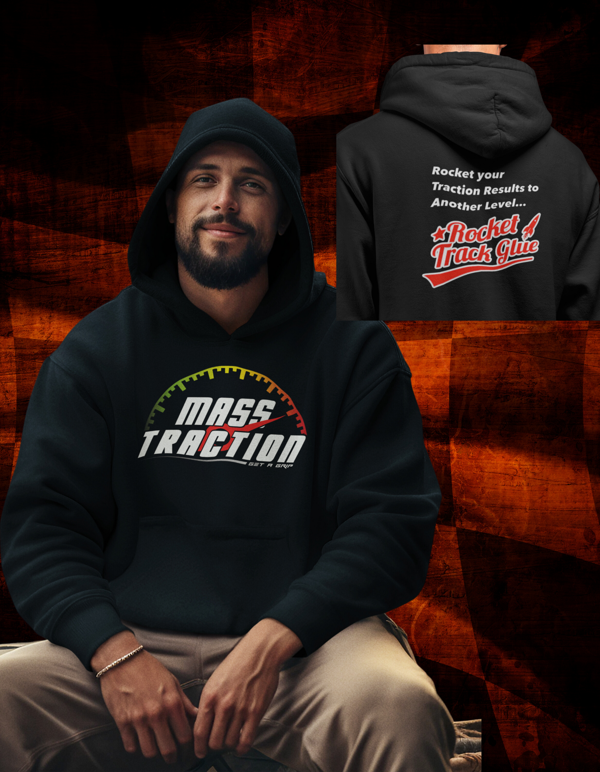 Mass Traction and RTG Premium Fleece Hoodie