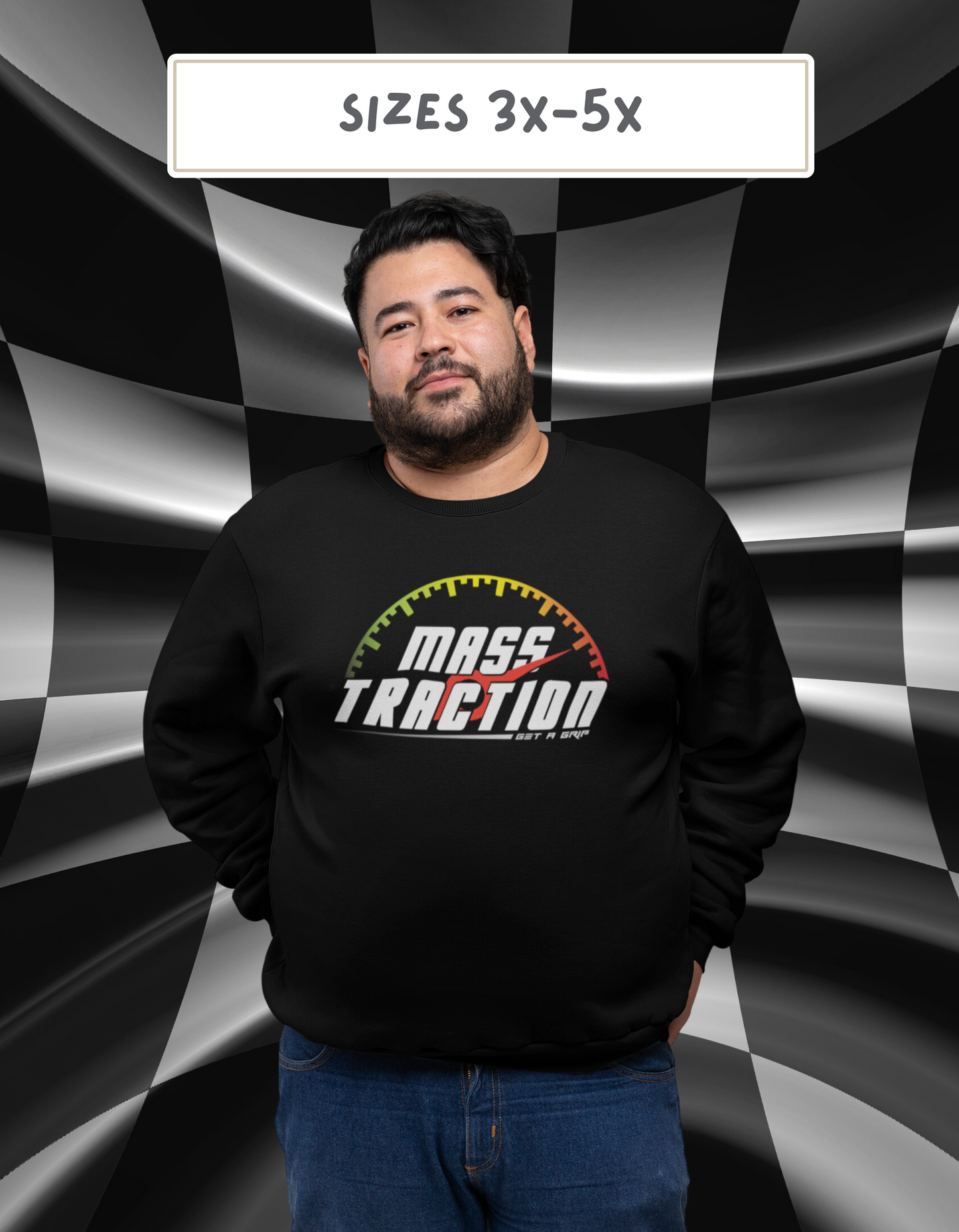 Mass Traction Crewneck Sweatshirt (3XL-5XL)