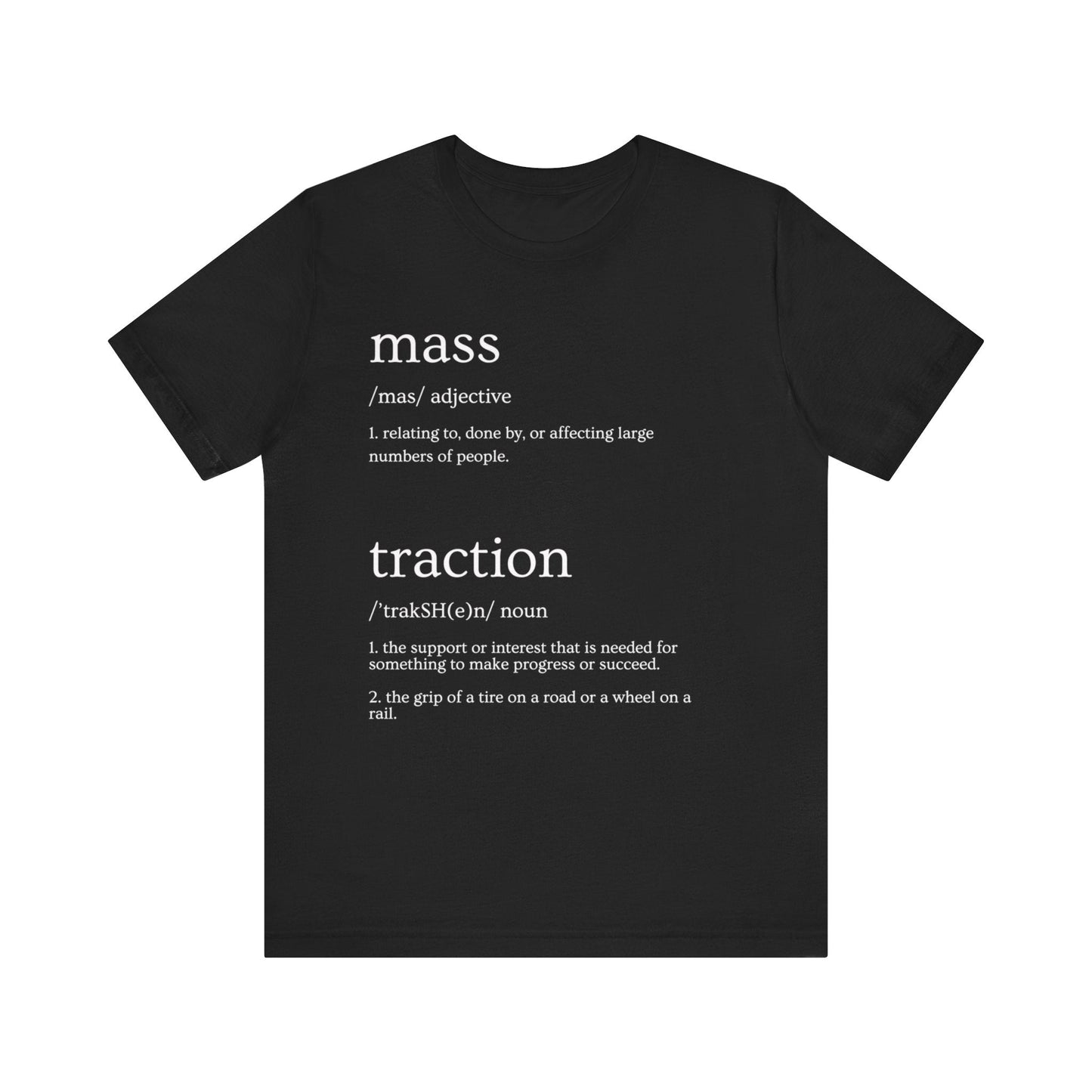 Mass Traction Defined Jersey Short Sleeve Tee