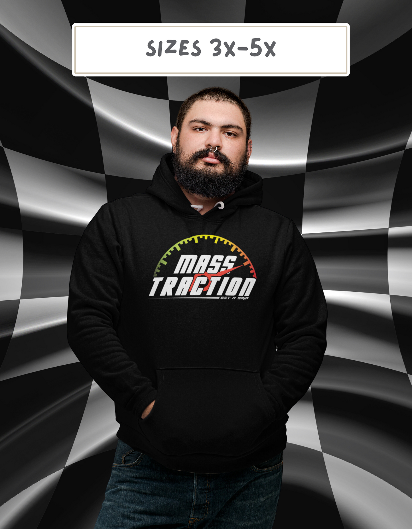 Mass Traction Hoodie (3XL-5XL)