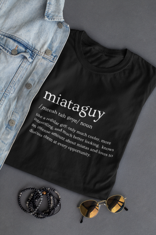 Miata Guy Defined Jersey Short Sleeve Tee