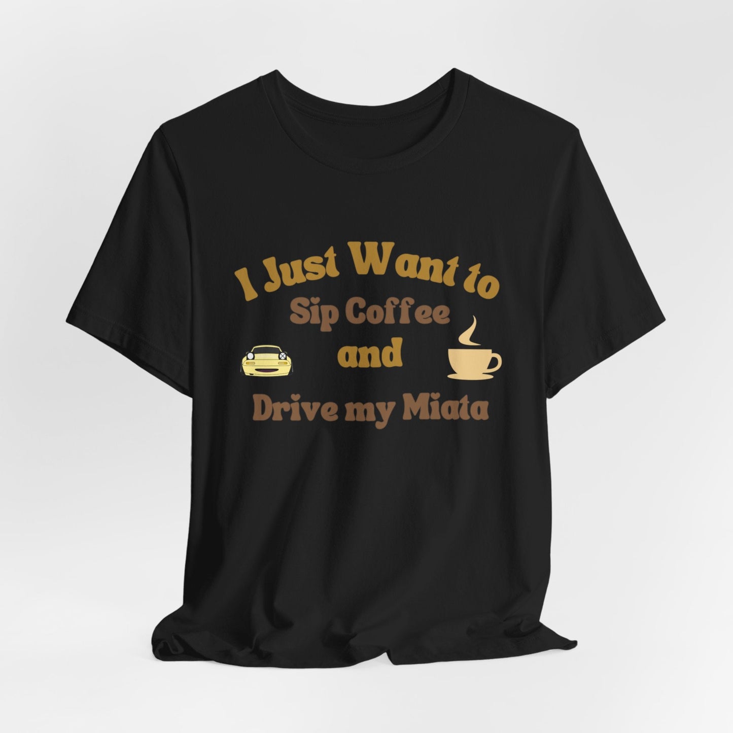 Miatas and Coffee Jersey Short Sleeve Tee