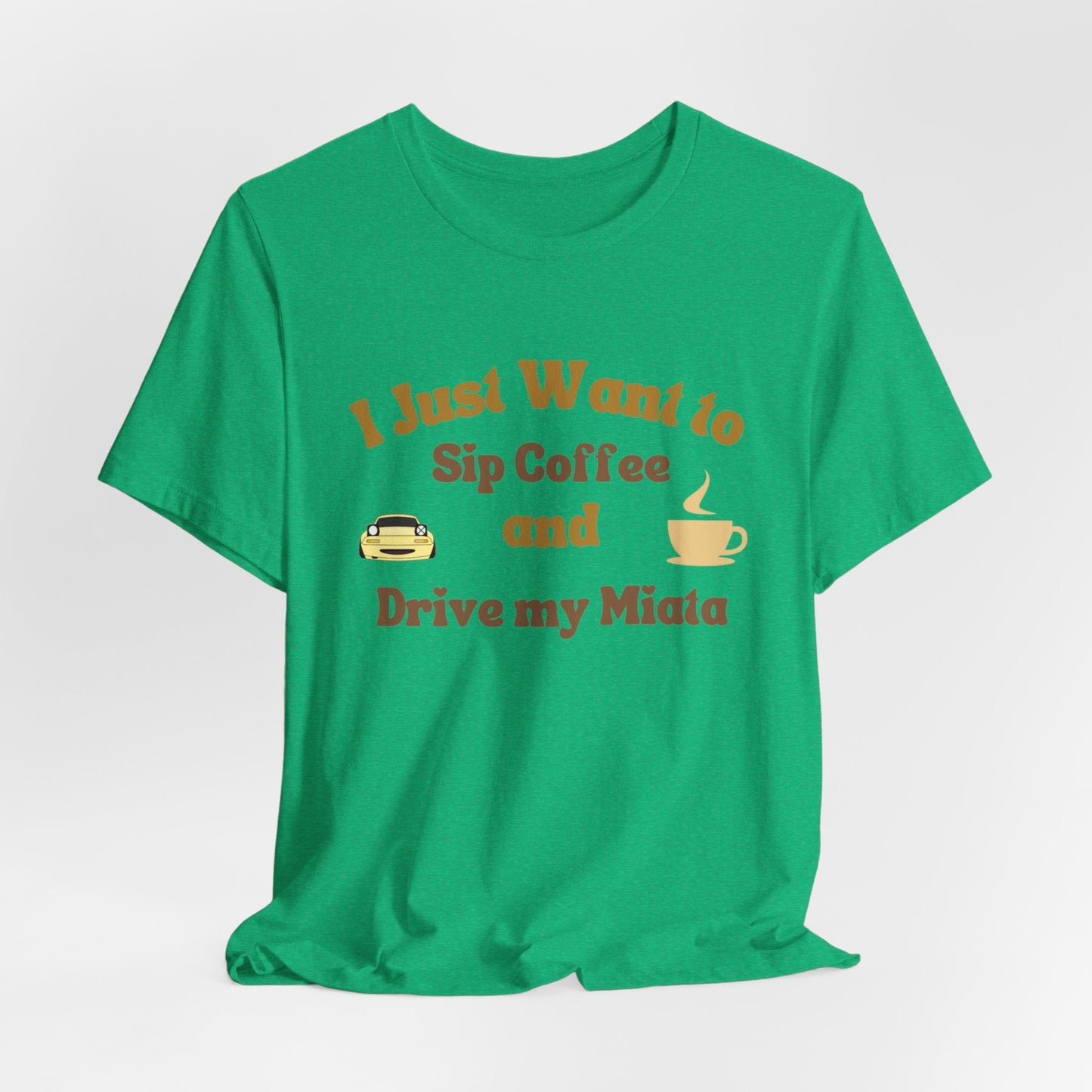 Miatas and Coffee Jersey Short Sleeve Tee