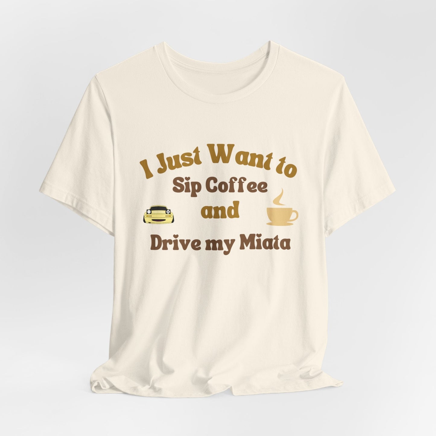 Miatas and Coffee Jersey Short Sleeve Tee