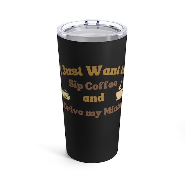 Miatas and Coffee Tumbler 20oz