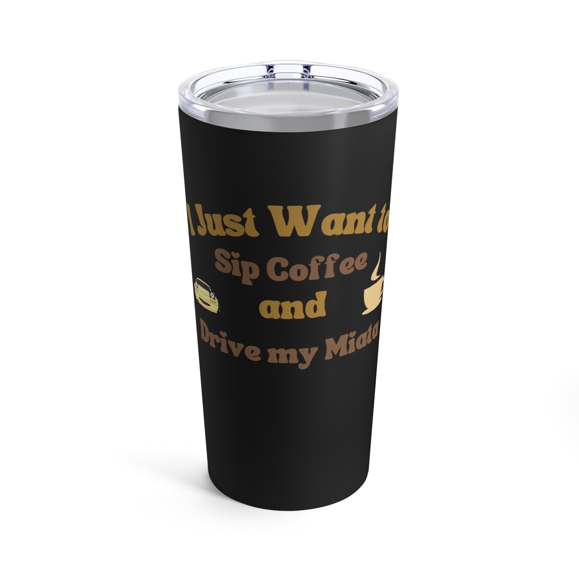 Miatas and Coffee Tumbler 20oz