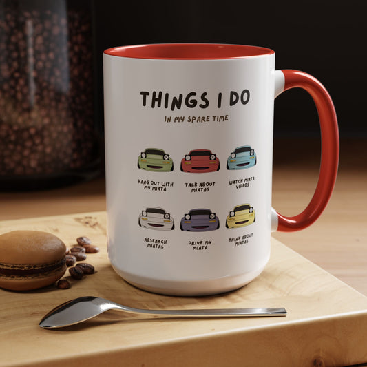 Miatas in my Spare Time NA v1 Coffee Mug